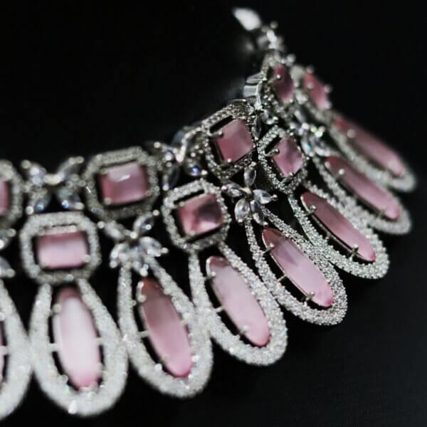 Rosé Elegance CZ Set - Image 6