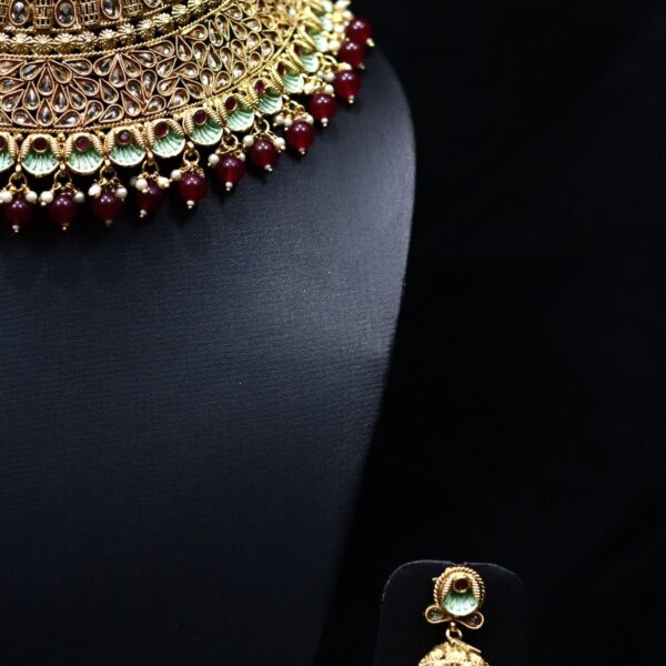 Sitara Rang – Emerald & Ruby Set - Image 5