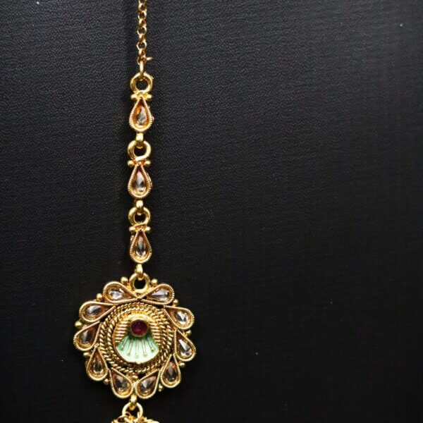 Sitara Rang – Emerald & Ruby Set - Image 4
